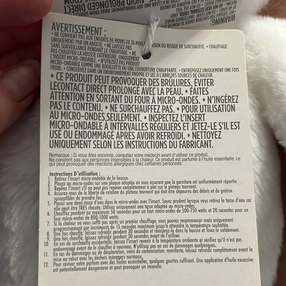 NWT snuggle monster hottie microwaveable
packet infused with lavender … - Picture 12 of 15